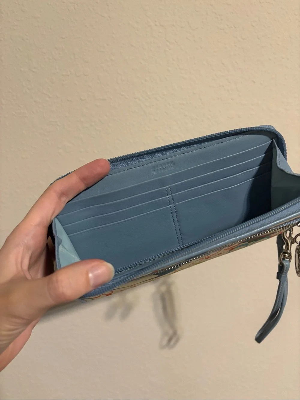 Coach Optic Signature Butterfly logo Wallet